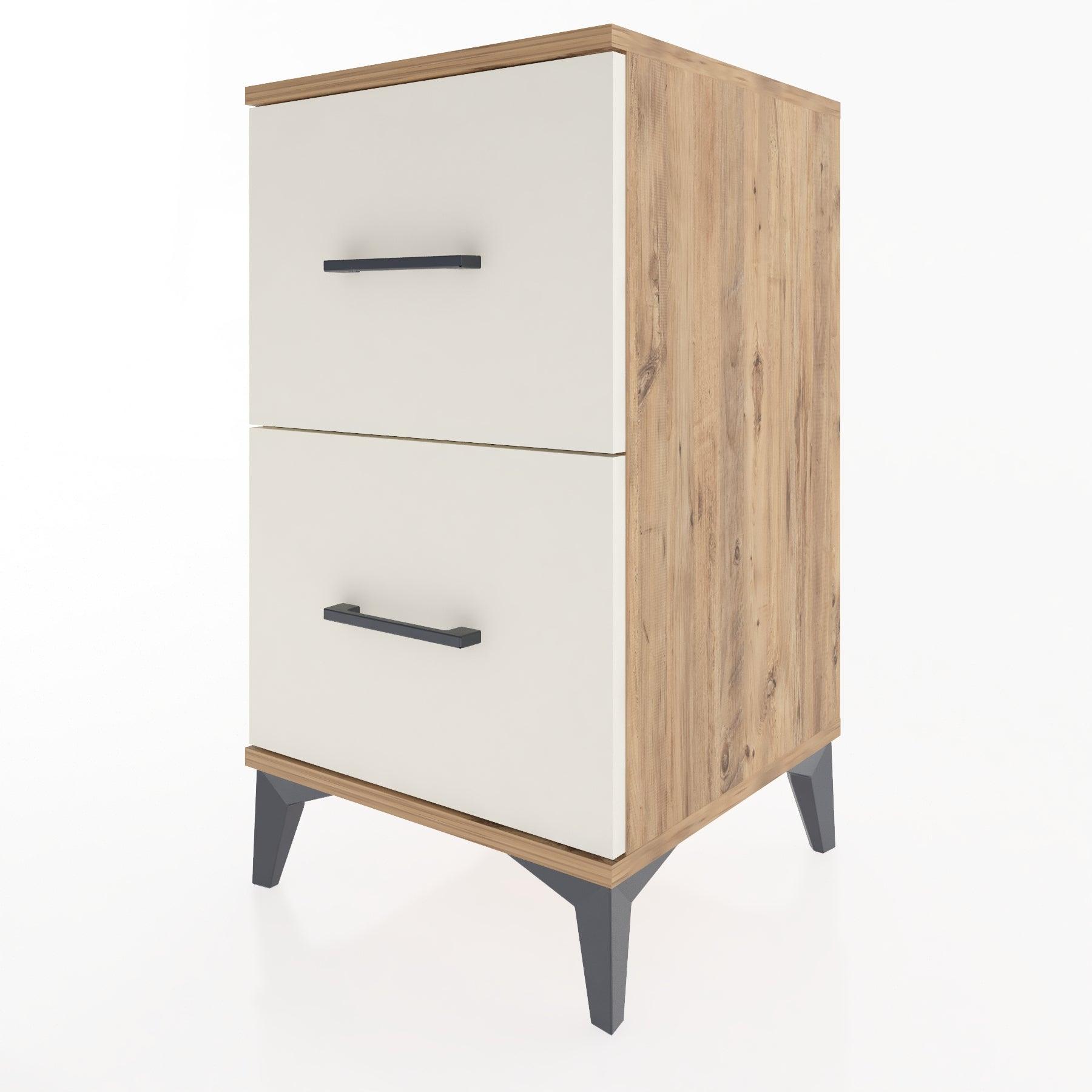 Woodntry Modular Nightstand Pine 44x44x68 cm Drawer C7-3