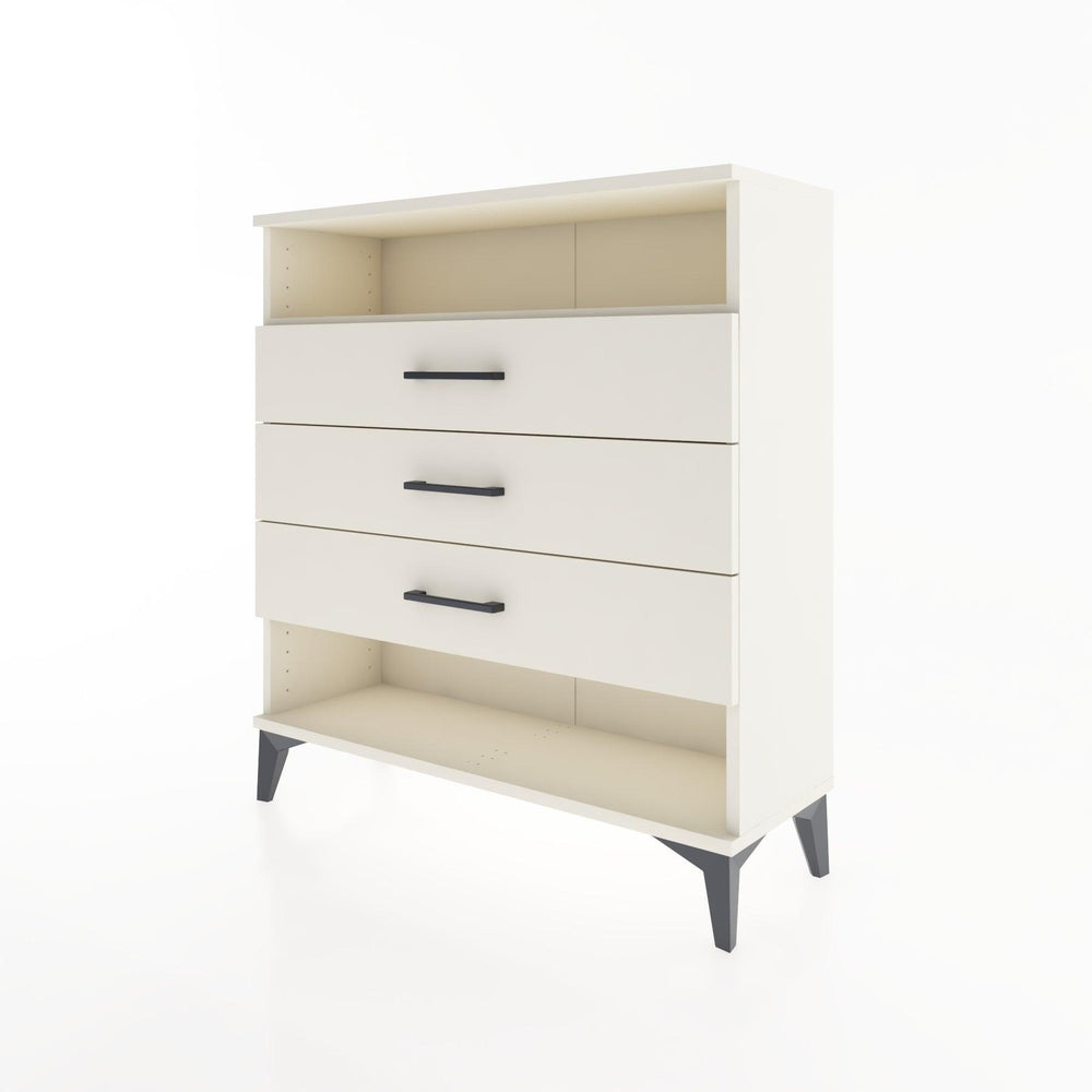 Woodntry Modüler Şifonyer Aytaşı 88x30x84 cm Çekmeceli ve Raflı CR8-1