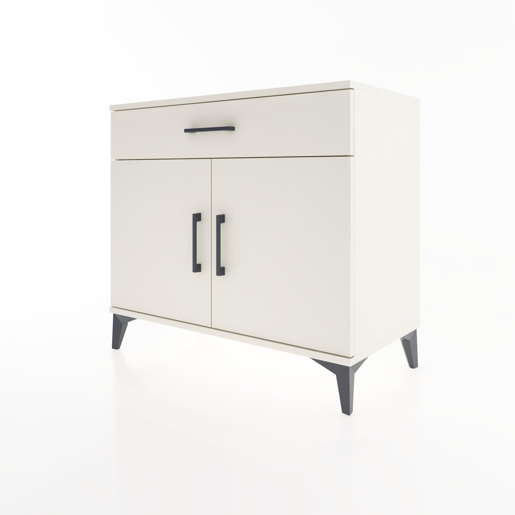 Woodntry Modüler Şifonyer Aytaşı 88x44x68 cm Kapaklı ve Çekmeceli KC8-1