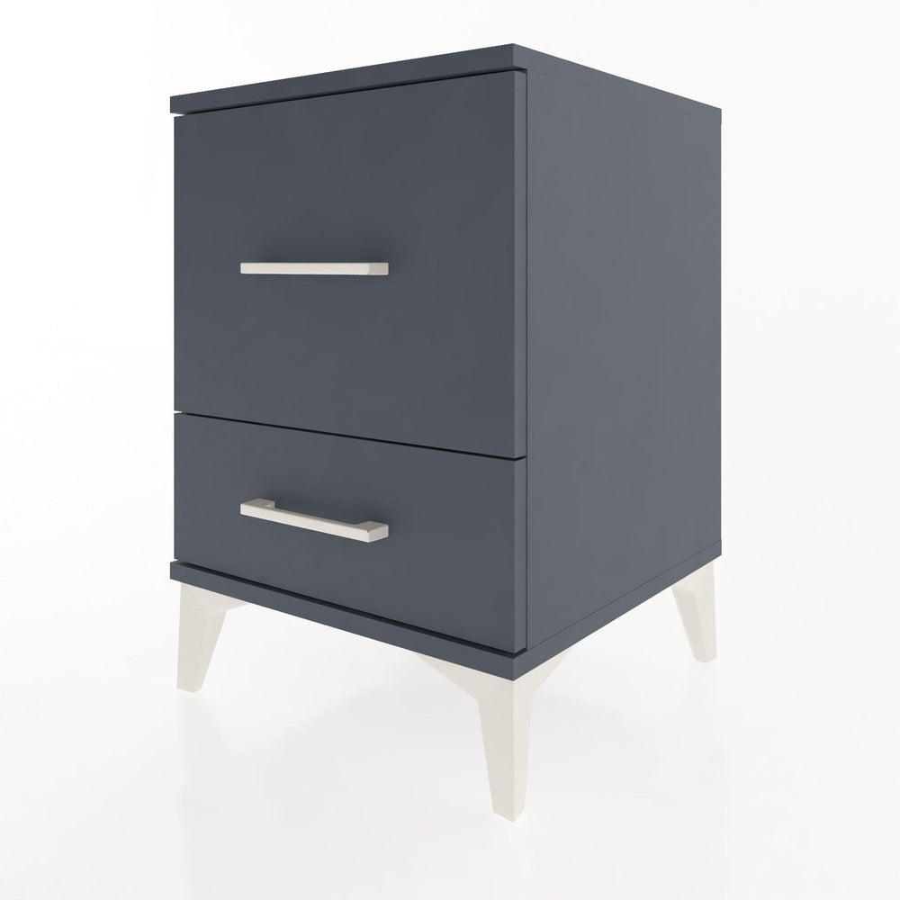 Woodntry Modular Nightstand Anthracite 44x44x52 cm Drawer C8-2
