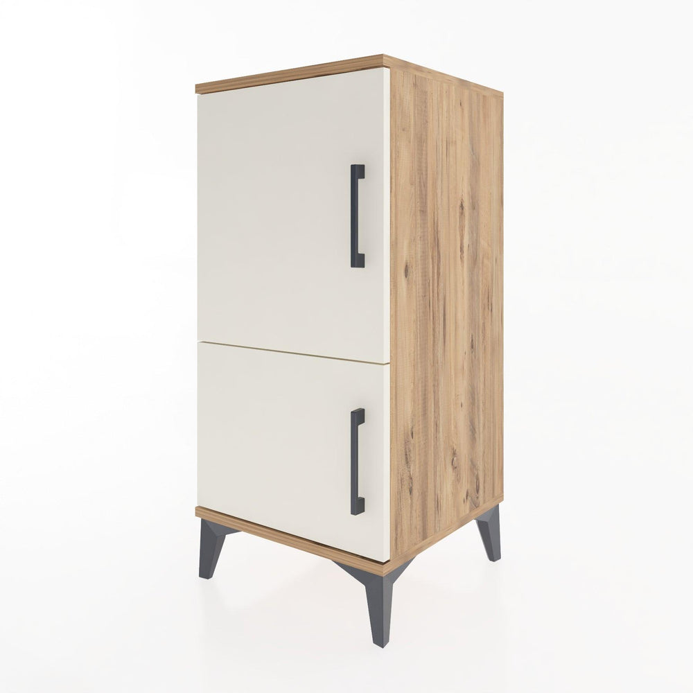 Woodntry Modular Nightstand Pine 44x44x84 cm With Cover K30-3