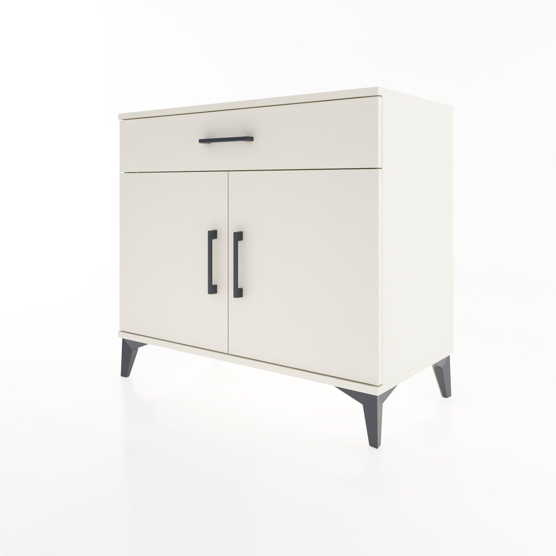 Woodntry Modüler Şifonyer Aytaşı 88x44x68 cm Kapaklı ve Çekmeceli KC9-1