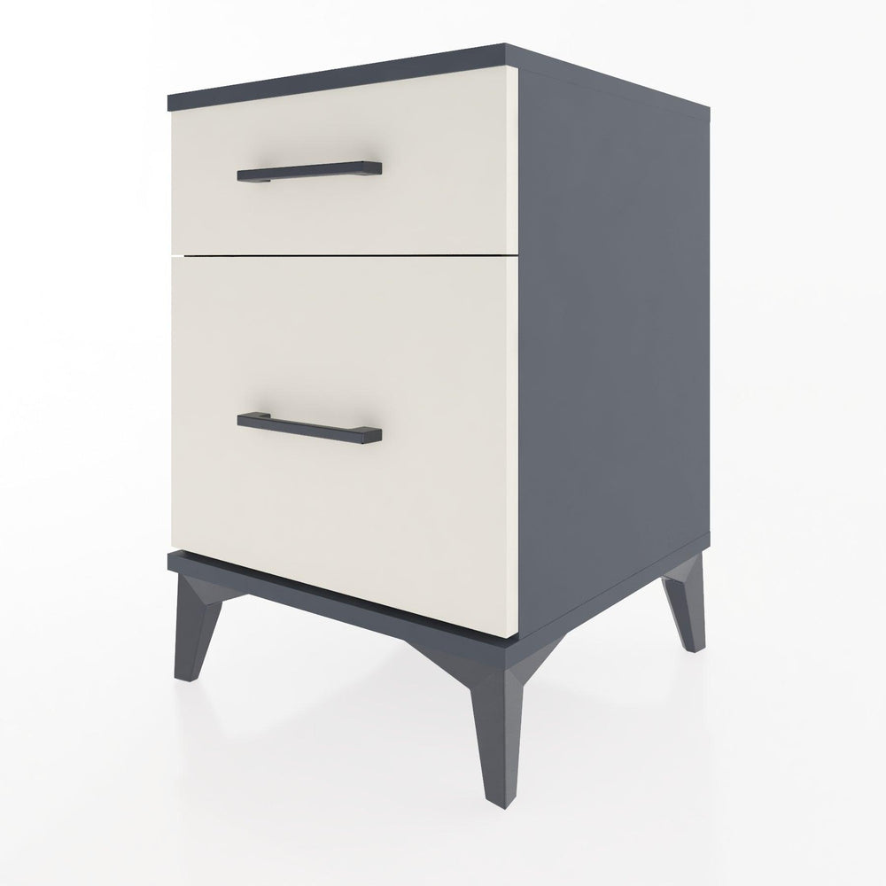 Woodntry Modular Nightstand Anthracite 44x44x52 cm Drawer C9-2