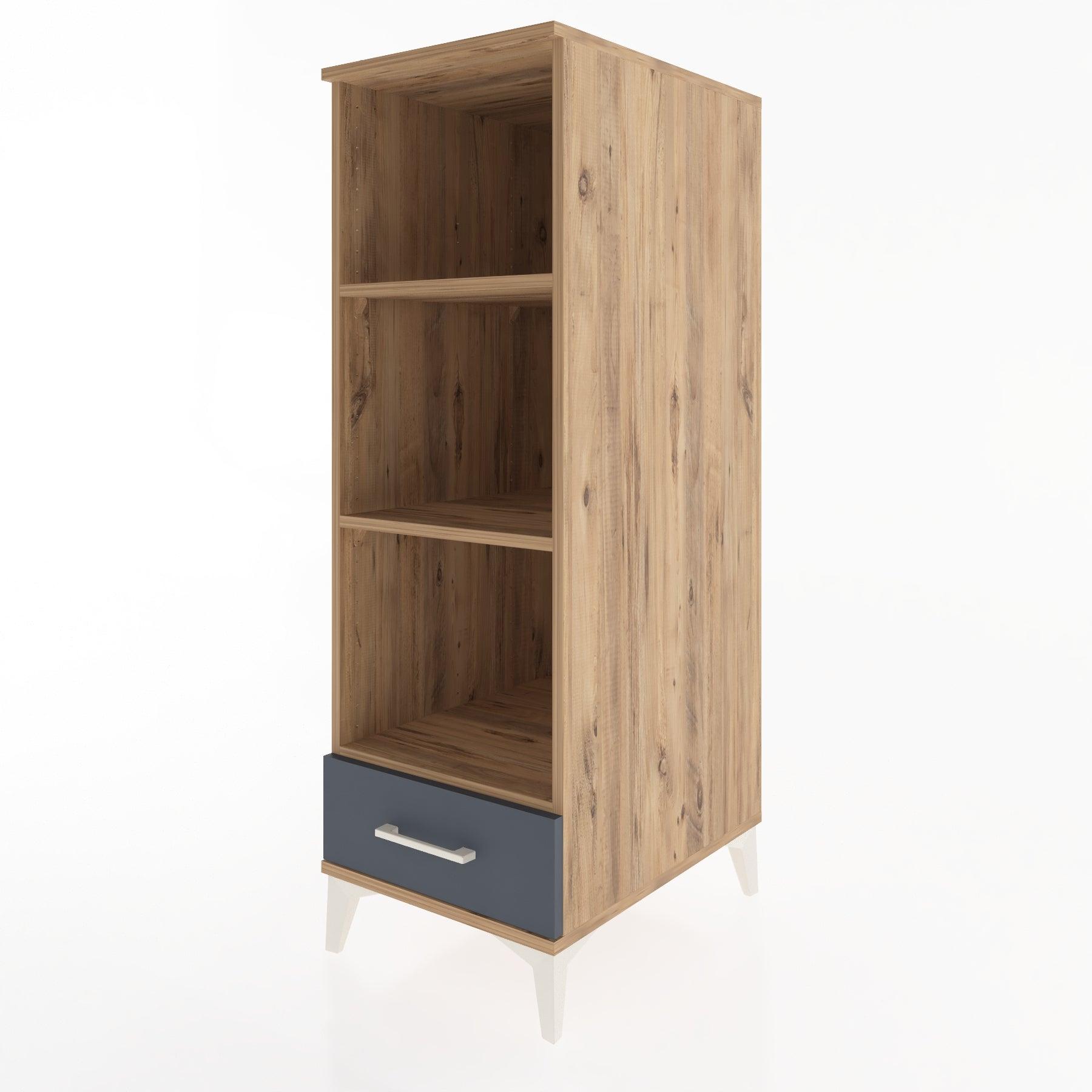 Woodntry Modular Cabinet Pine 44x59x122 cm with Drawers and Shelves CR109-3