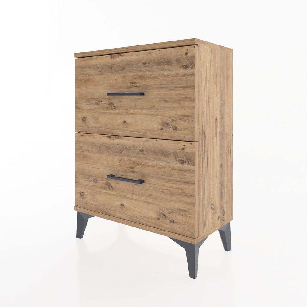 Woodntry Modüler Komodin Çam 60x30x68 cm Çekmeceli C9-3