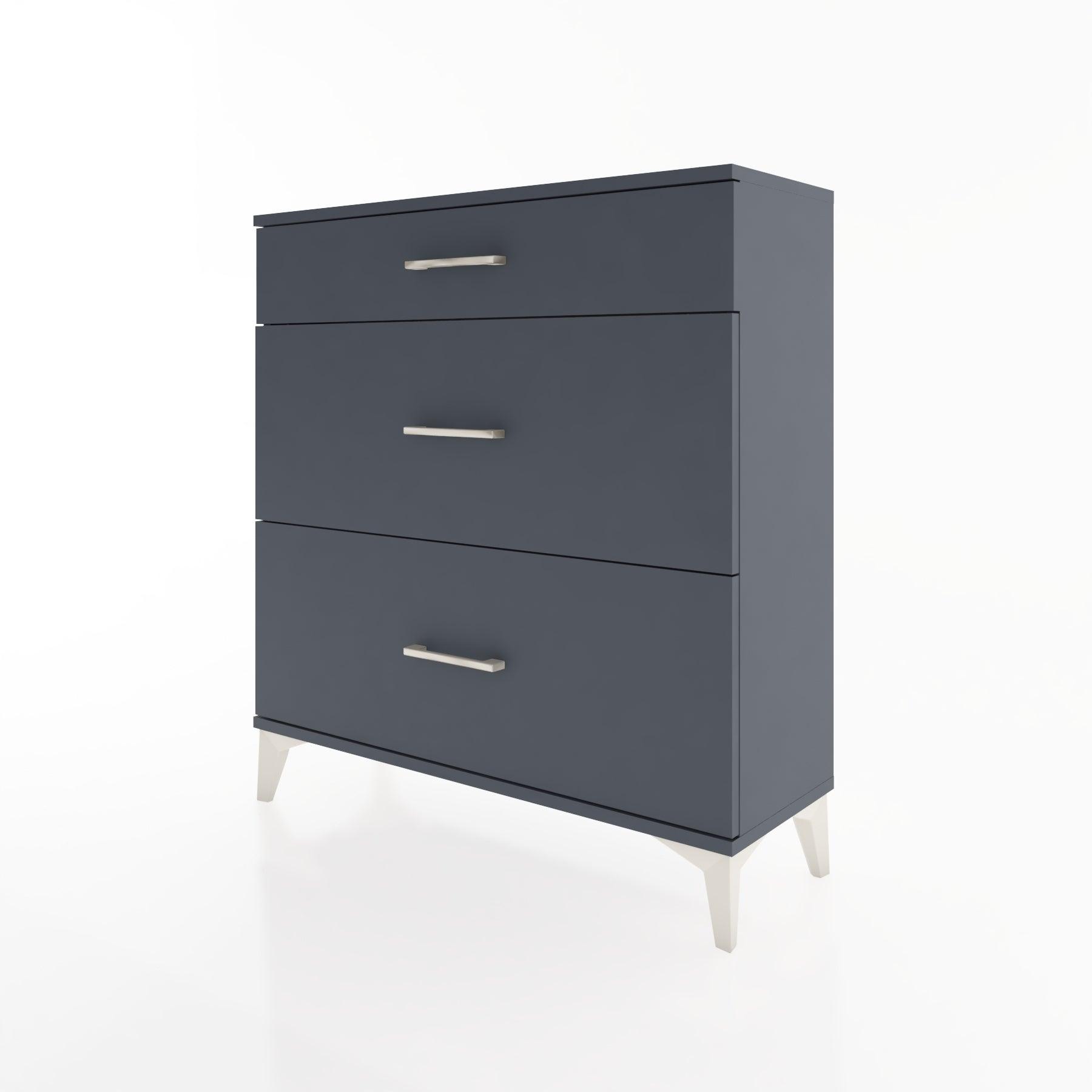 Woodntry Modular Dresser Anthracite 88x30x84 cm Drawer C10-2