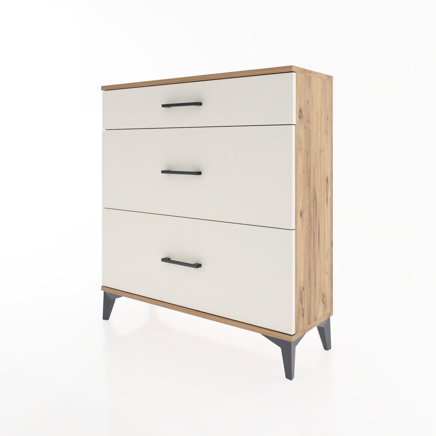 Woodntry Modular Dresser Pine 88x30x84 cm Drawer C10-3
