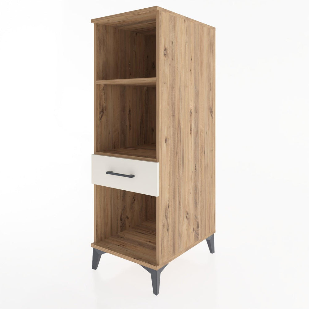 Woodntry Modular Cabinet Pine 44x59x122 cm with Drawers and Shelves CR110-3
