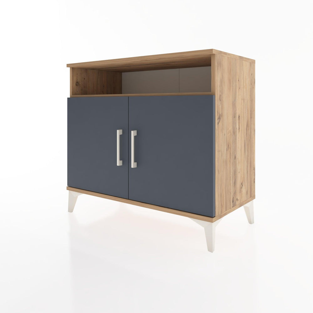 Woodntry Modüler Şifonyer Çam 88x44x68 cm Kapaklı ve Raflı KR10-3