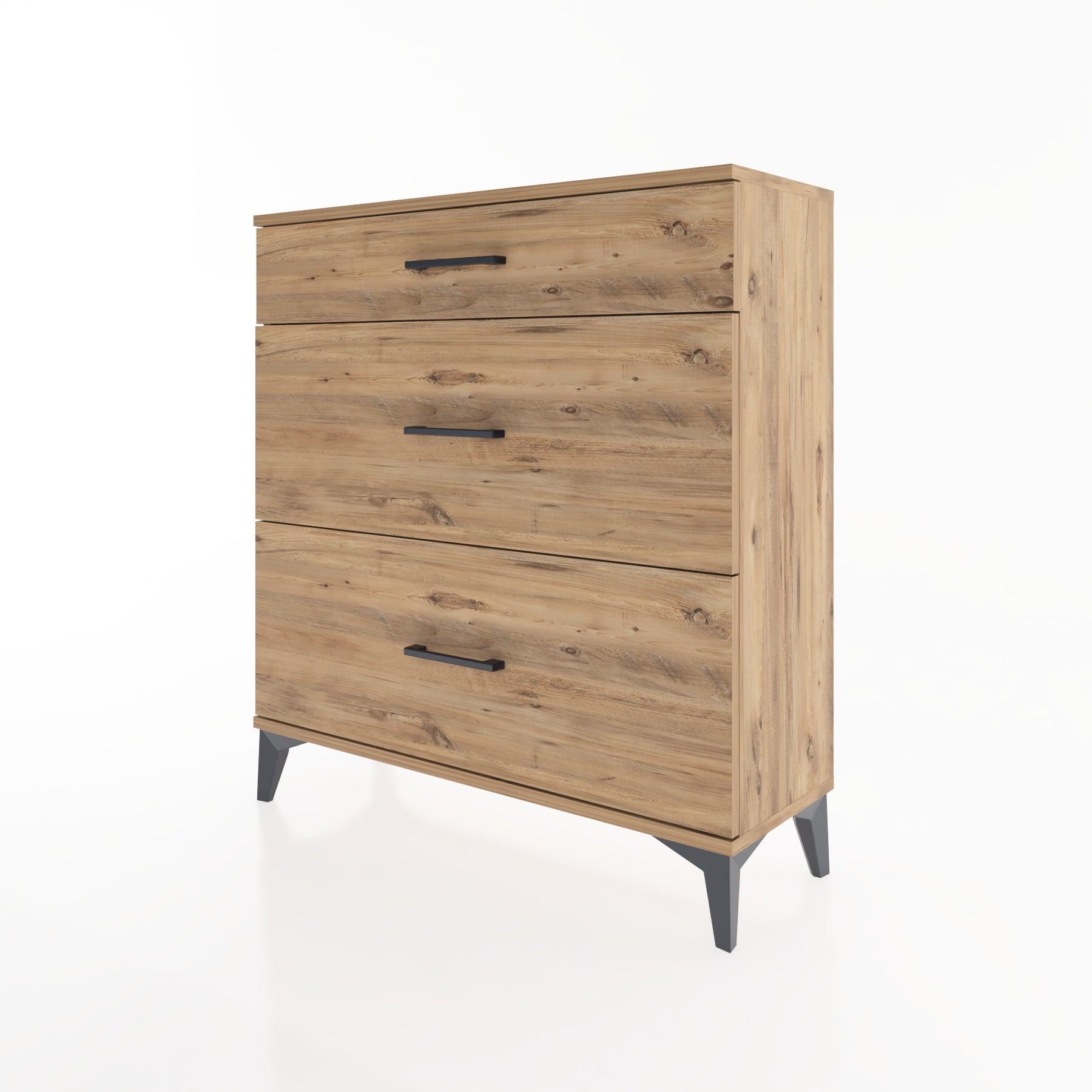 Woodntry Modular Dresser Pine 88x30x84 cm Drawer C10-3