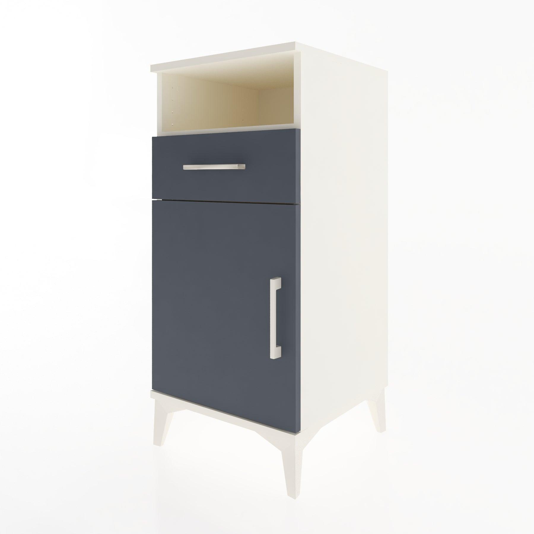 Woodntry Modular Nightstand Moonstone 44x44x84 cm Functional F33-1