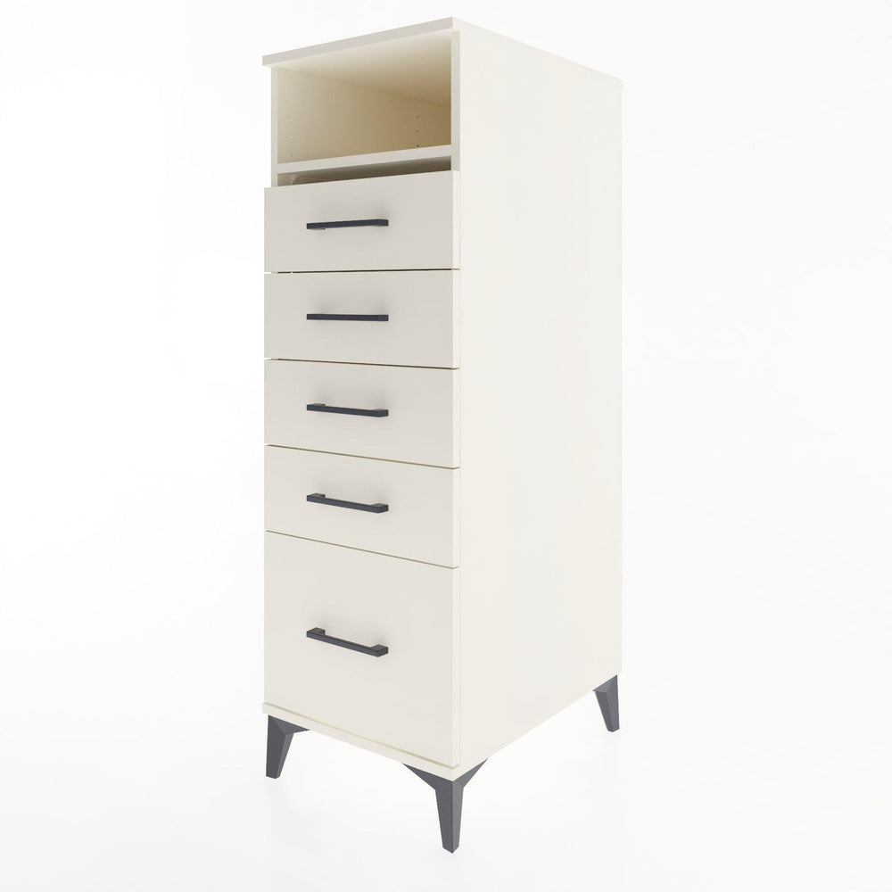 Woodntry Modüler Dolap Aytaşı 44x30x122 cm Çekmeceli ve Raflı CR11-1
