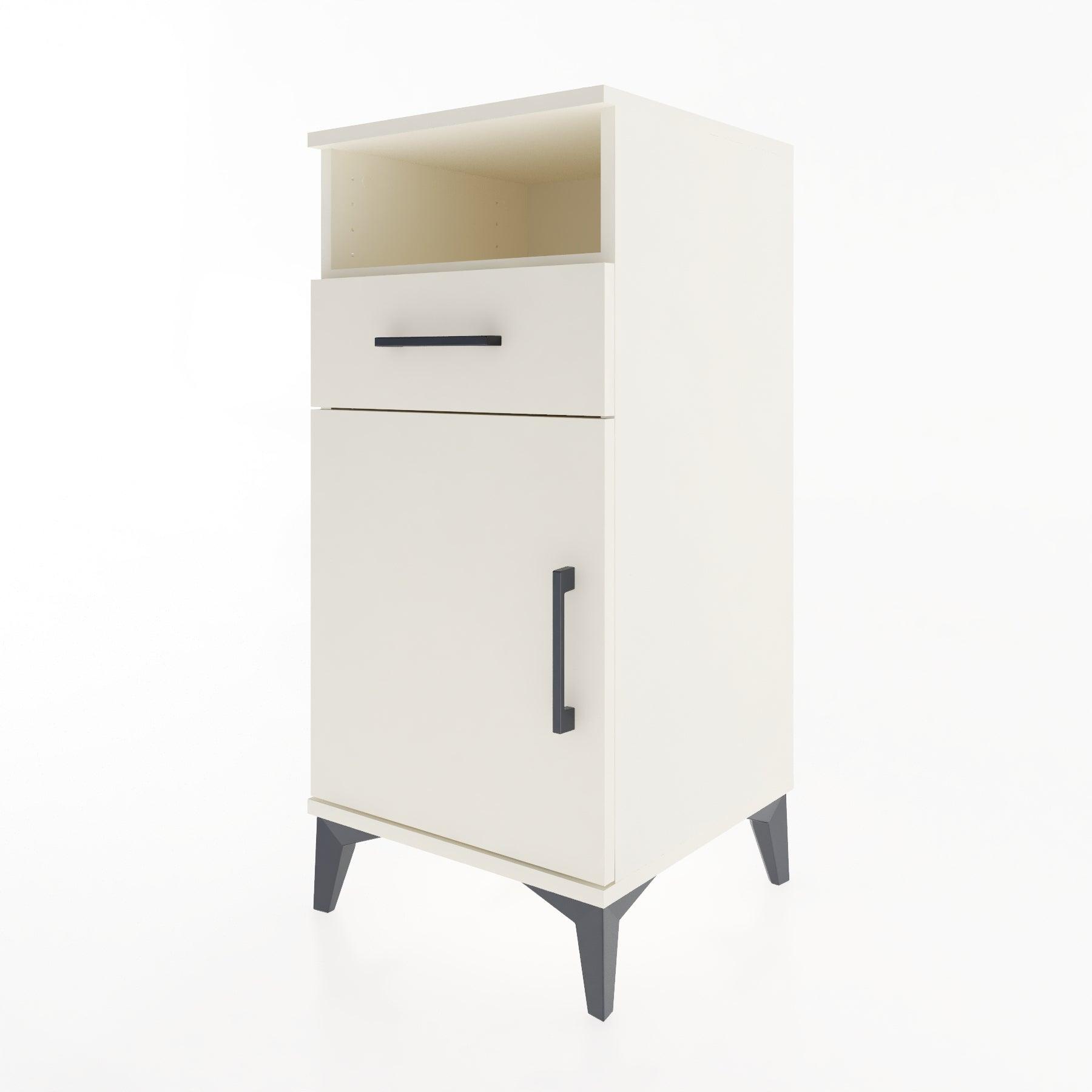 Woodntry Modular Nightstand Moonstone 44x44x84 cm Functional F33-1