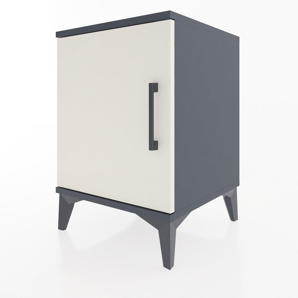 Woodntry Modular Nightstand Anthracite 44x44x52 cm Lidded K11-2