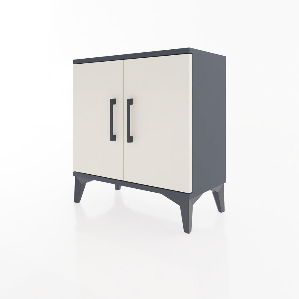 Woodntry Modular Nightstand Anthracite 60x30x52 cm with Lid K11-2