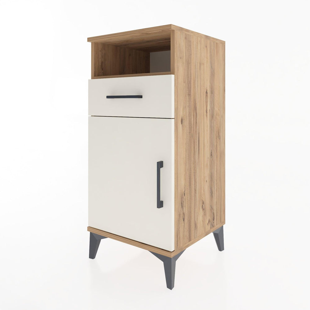 Woodntry Modular Nightstand Pine 44x44x84 cm Functional F33-3