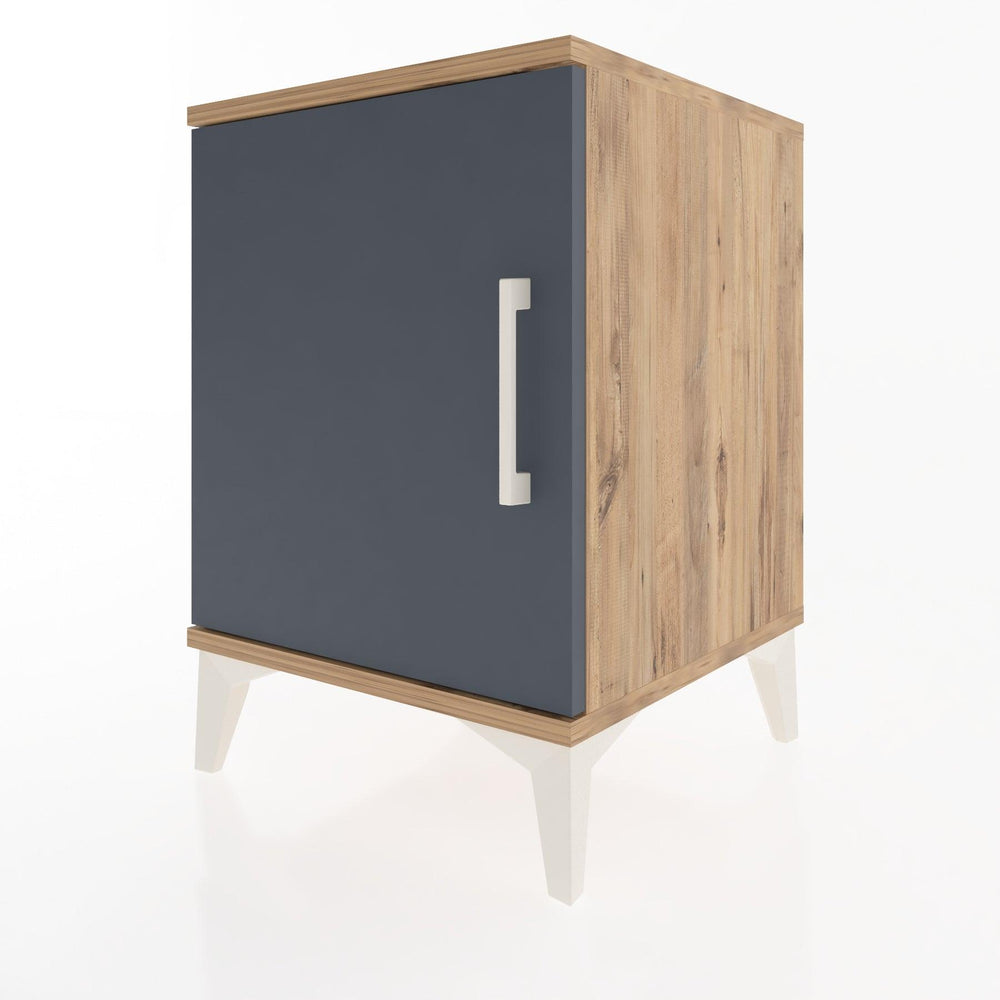 Woodntry Modular Nightstand Pine 44x44x52 cm With Cover K11-3