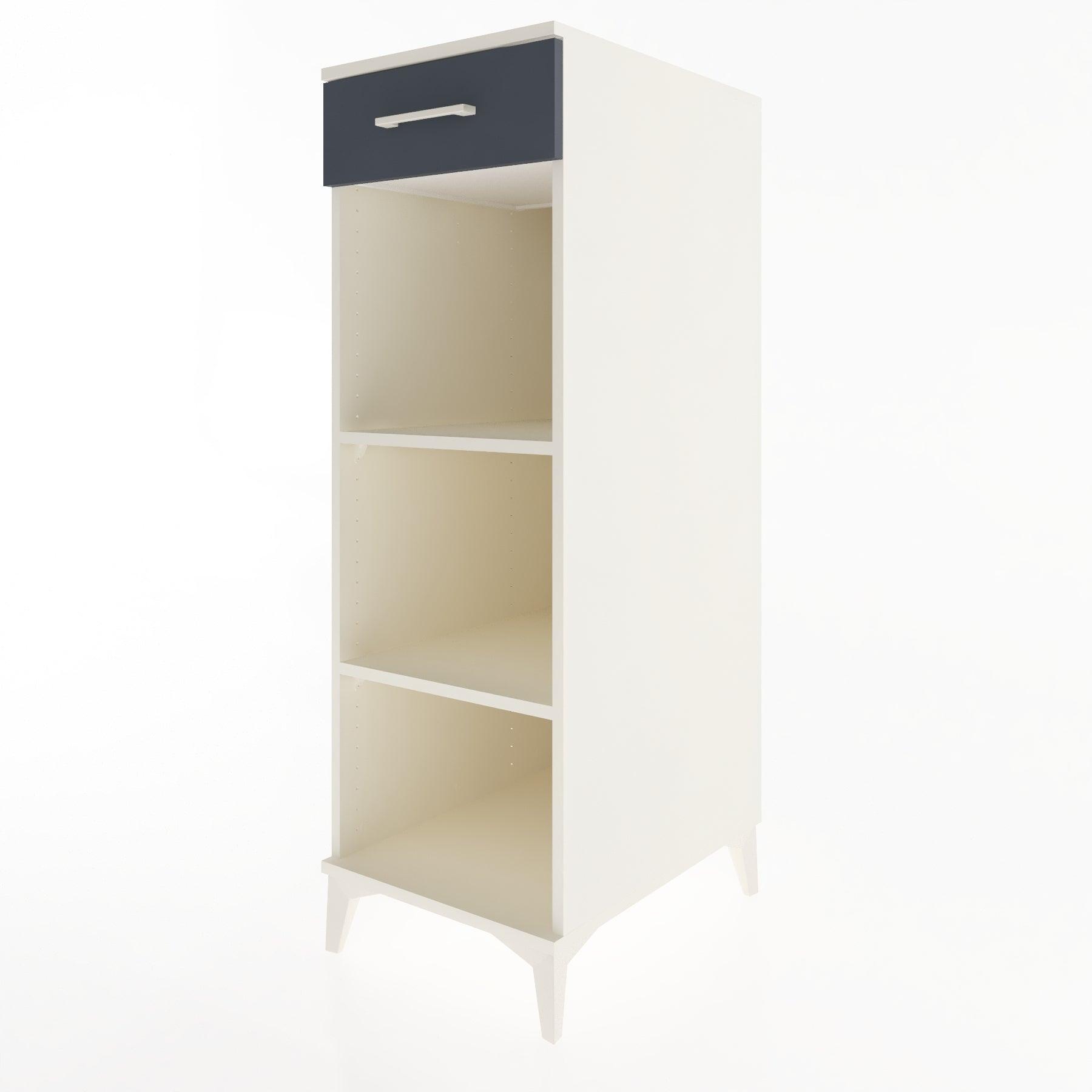 Woodntry Modular Cabinet Moonstone 44x59x122 cm with Drawers and Shelves CR112-1
