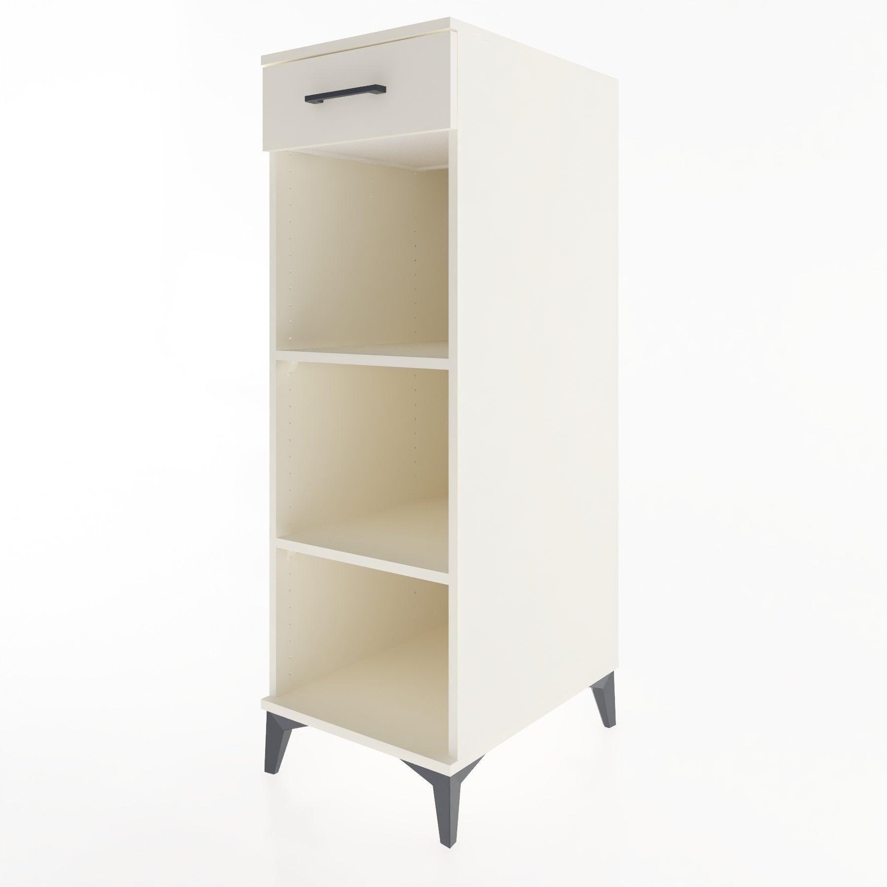 Woodntry Modular Cabinet Moonstone 44x59x122 cm with Drawers and Shelves CR112-1