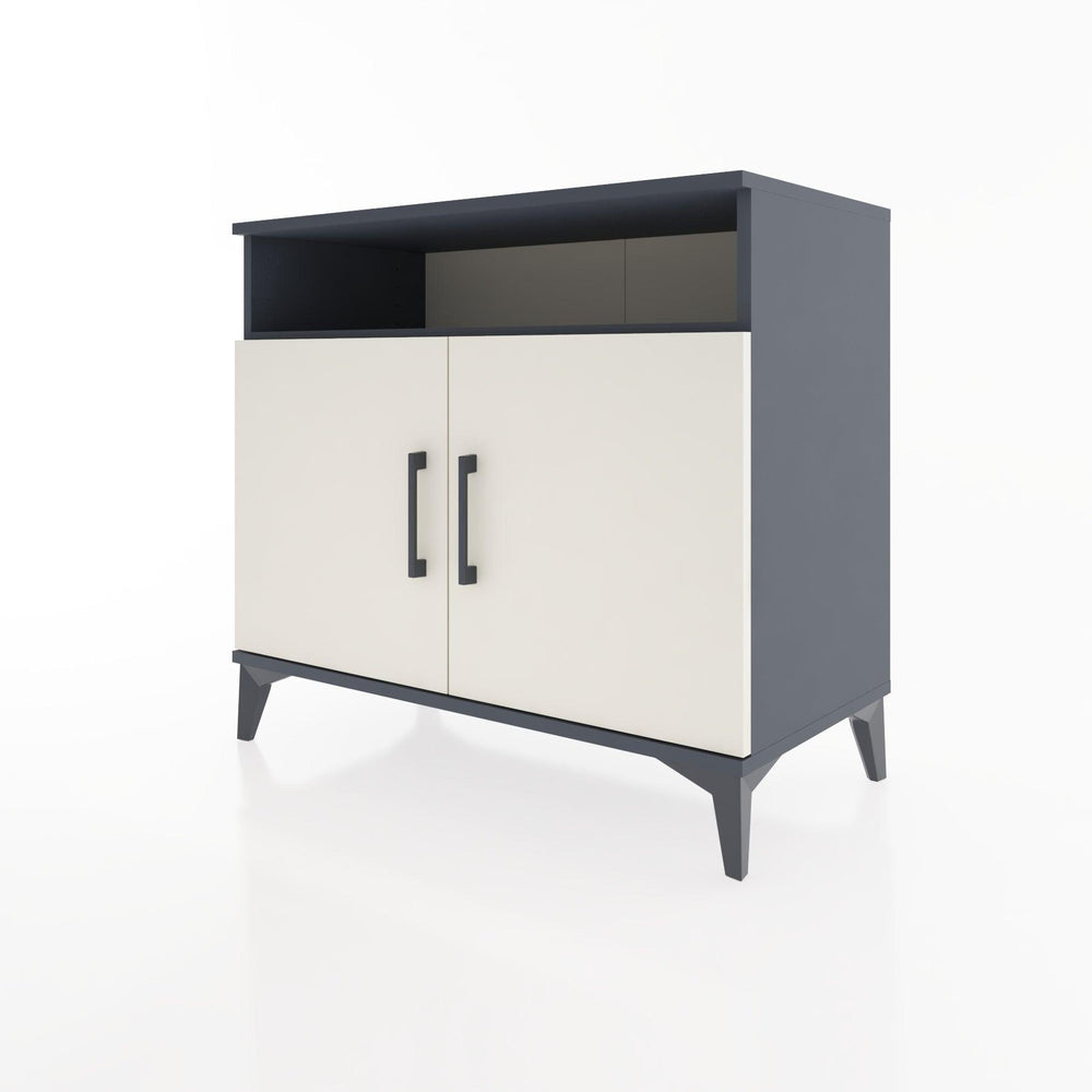 Woodntry Modular Dresser Anthracite 88x44x68 cm with Cover and Shelf KR12-2