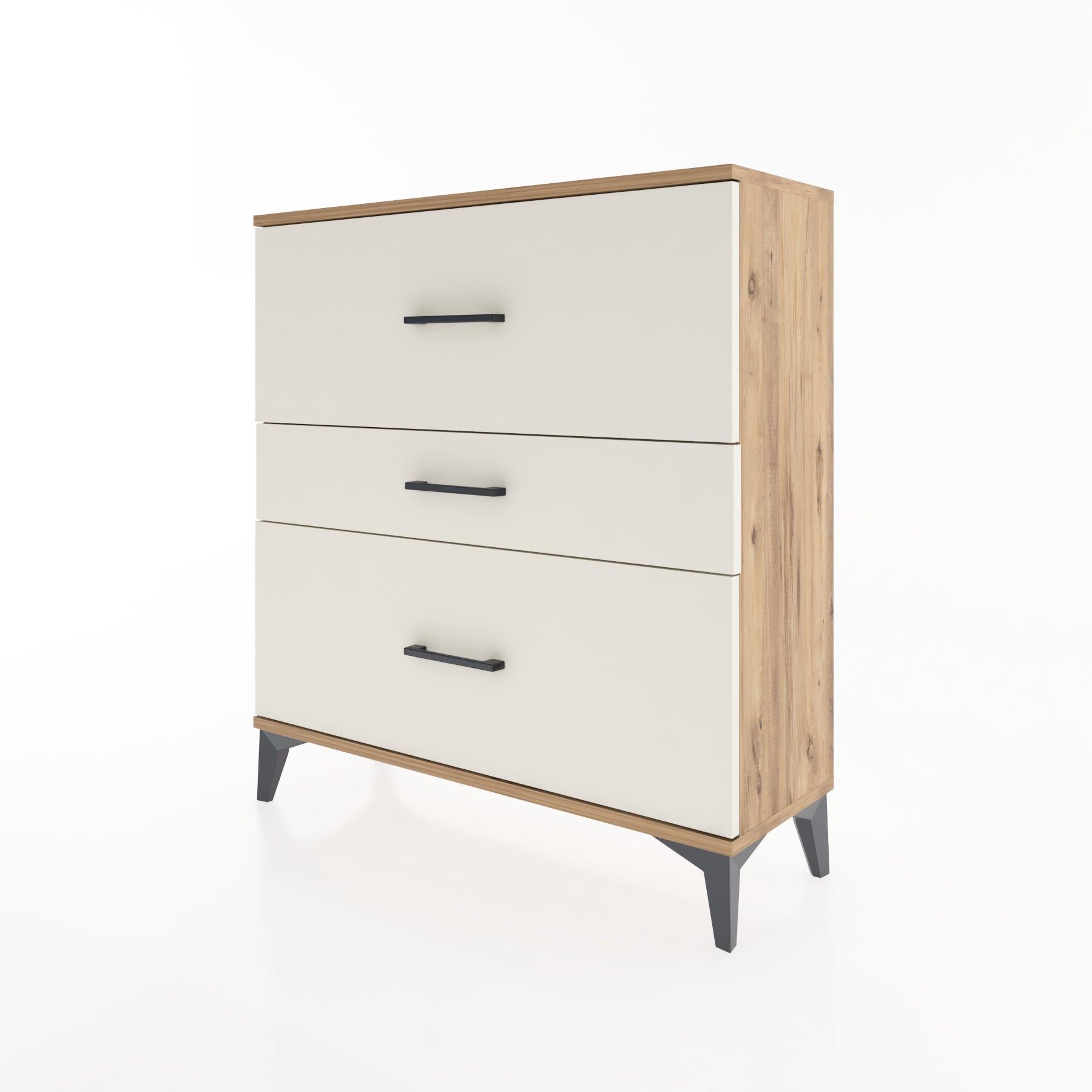 Woodntry Modular Dresser Pine 88x30x84 cm Drawer C12-3