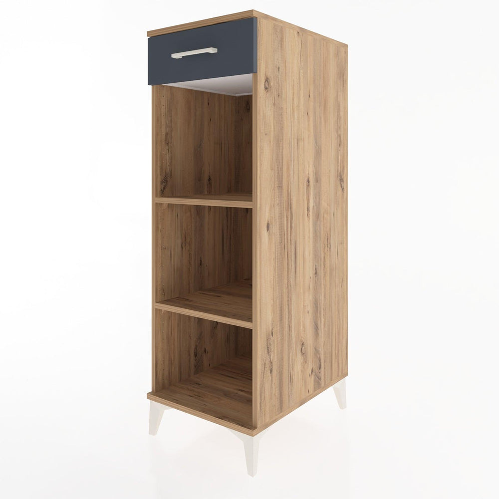 Woodntry Modular Cabinet Pine 44x59x122 cm with Drawers and Shelves CR112-3