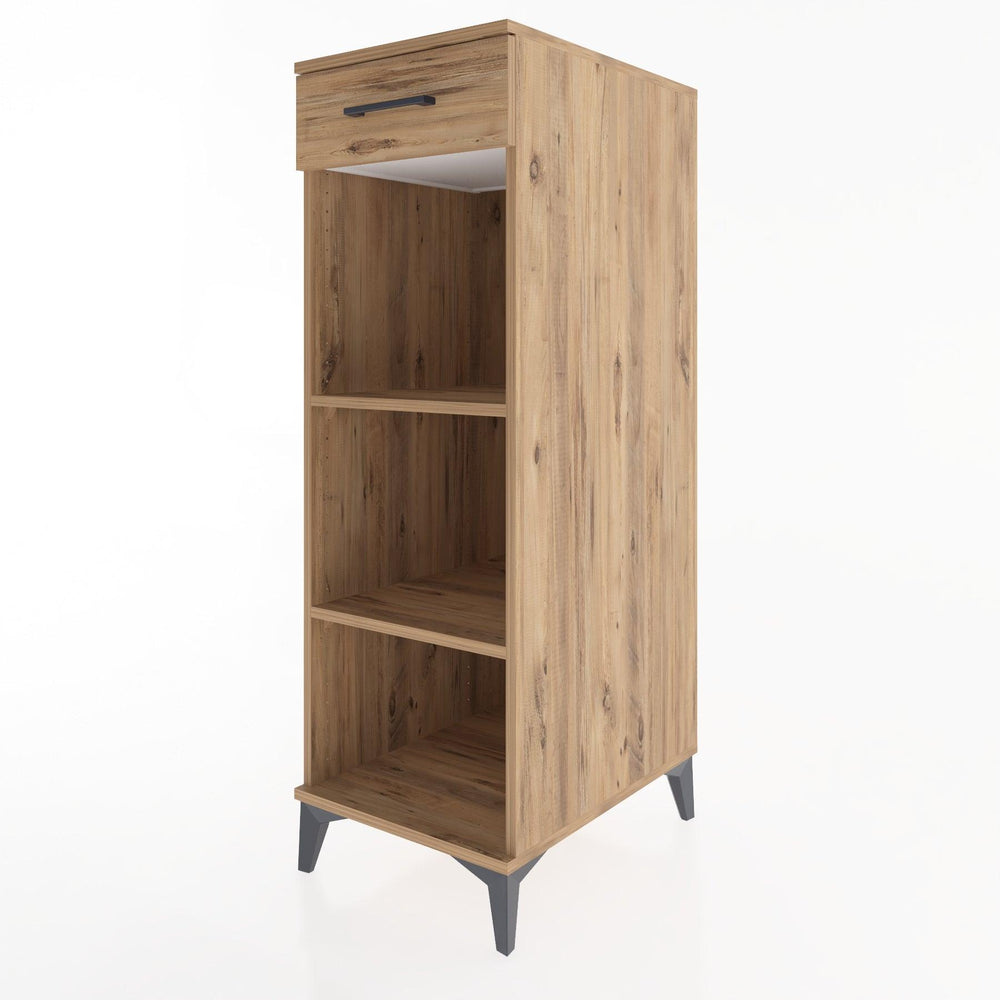 Woodntry Modular Cabinet Pine 44x59x122 cm with Drawers and Shelves CR112-3