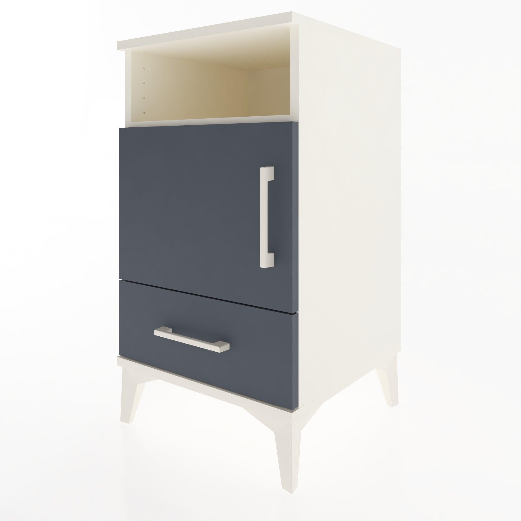Woodntry Modular Nightstand Moonstone 44x44x68 cm Functional F14-1
