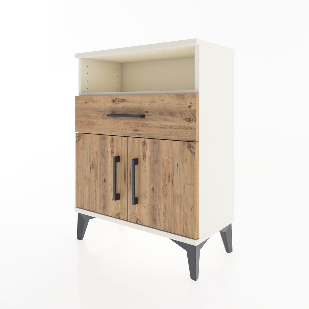Woodntry Modular Nightstand Moonstone 60x30x68 cm Functional F14-1