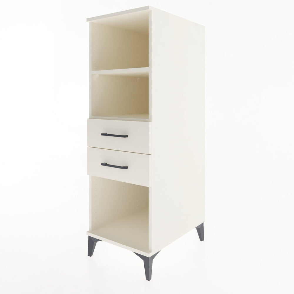 Woodntry Modüler Dolap Aytaşı 44x30x122 cm Çekmeceli ve Raflı CR114-1
