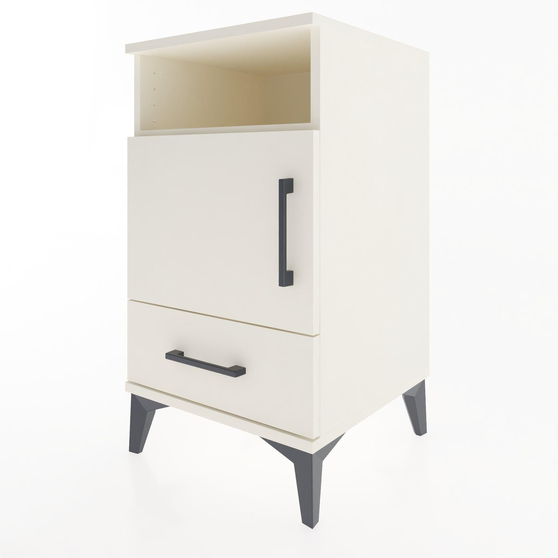 Woodntry Modular Nightstand Moonstone 44x44x68 cm Functional F14-1