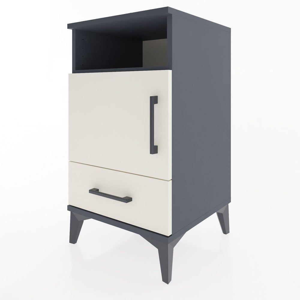 Woodntry Modular Nightstand Anthracite 44x44x68 cm Functional F14-2