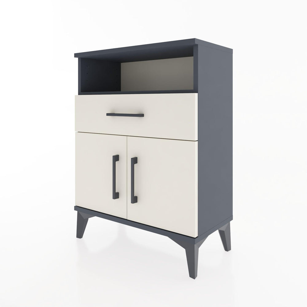 Woodntry Modular Nightstand Anthracite 60x30x68 cm Functional F14-2