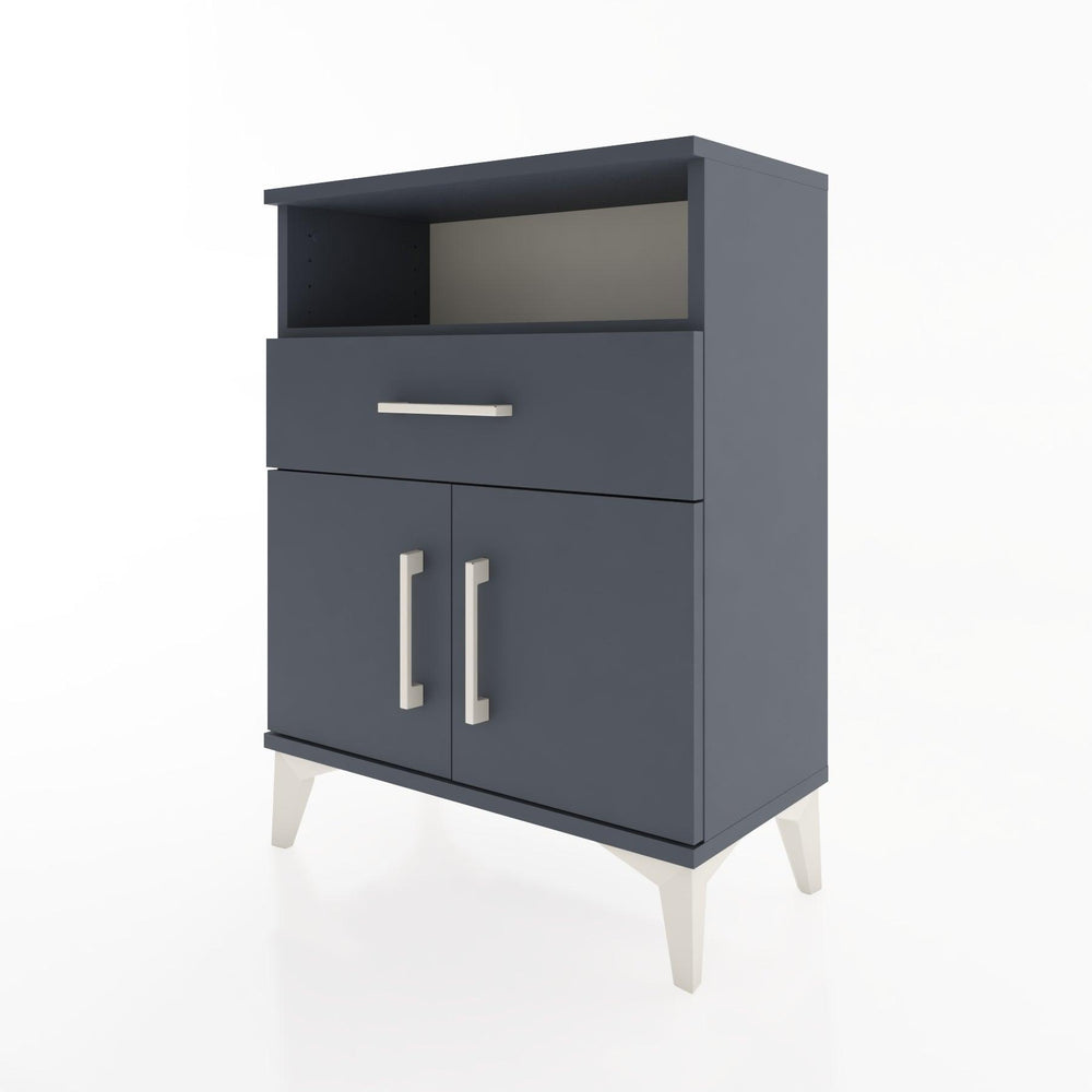 Woodntry Modular Nightstand Anthracite 60x30x68 cm Functional F14-2