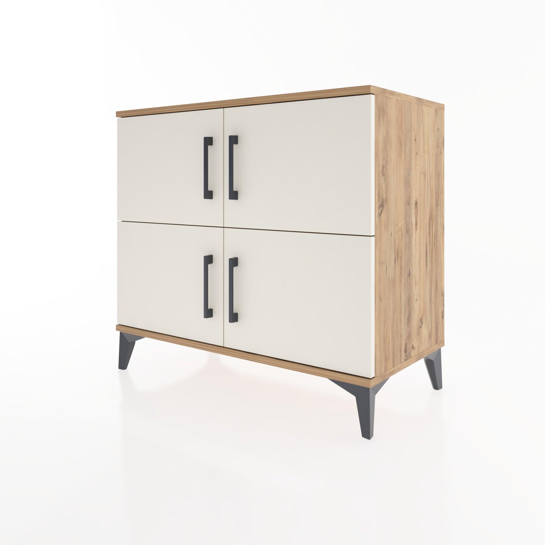 Woodntry Modüler Şifonyer Çam 88x44x68 cm Kapaklı K14-3