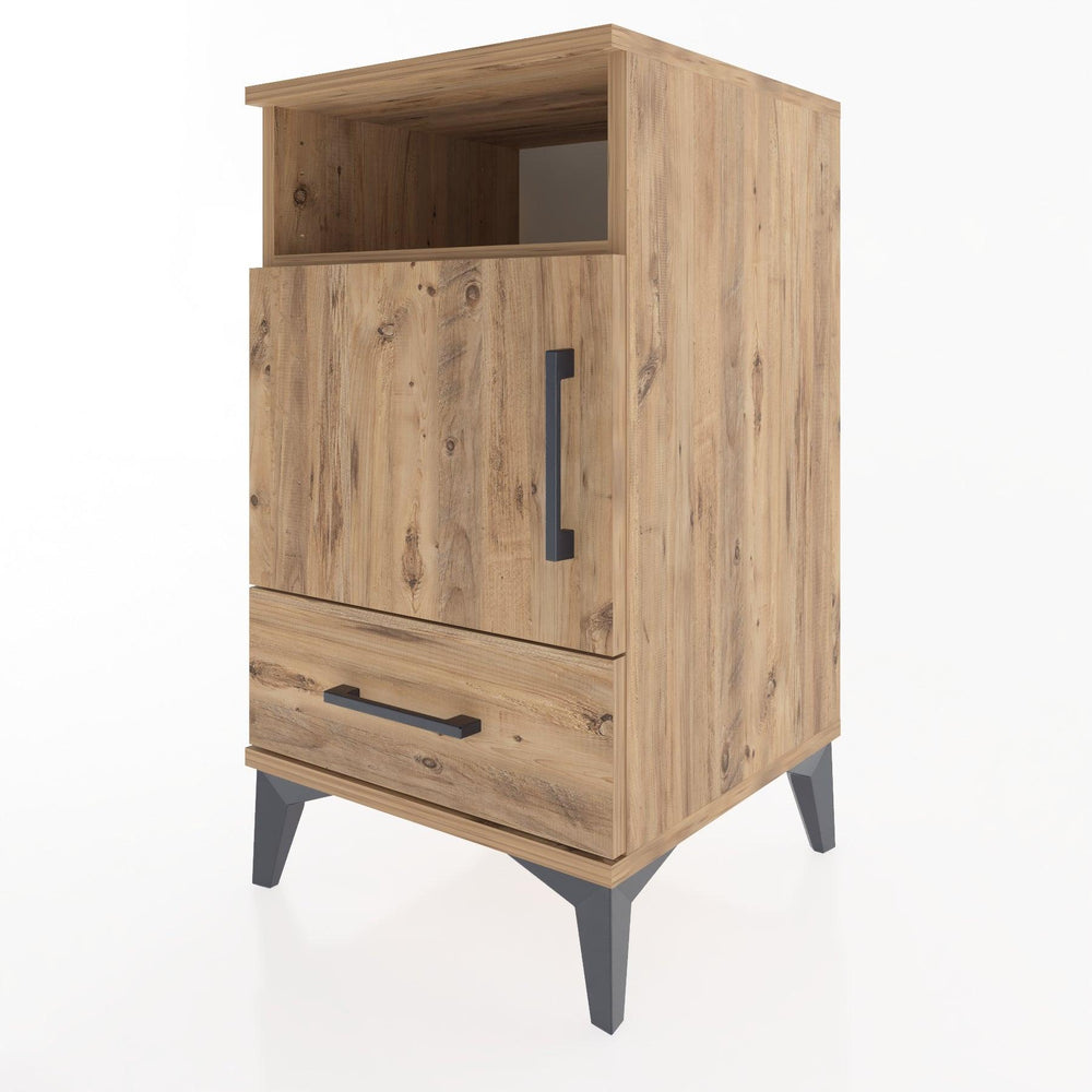 Woodntry Modular Nightstand Pine 44x44x68 cm Functional F14-3