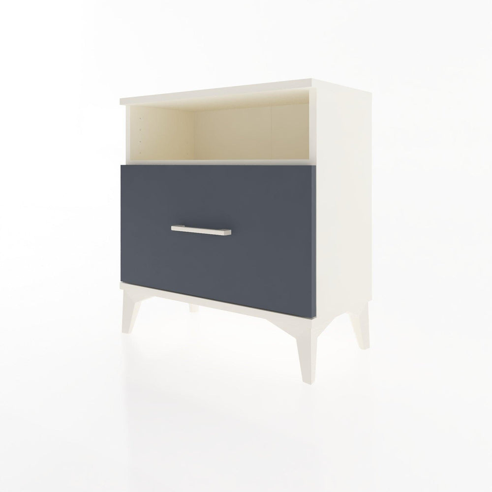 Woodntry Modüler Komodin Aytaşı 60x30x52 cm Çekmeceli ve Raflı CR15-1