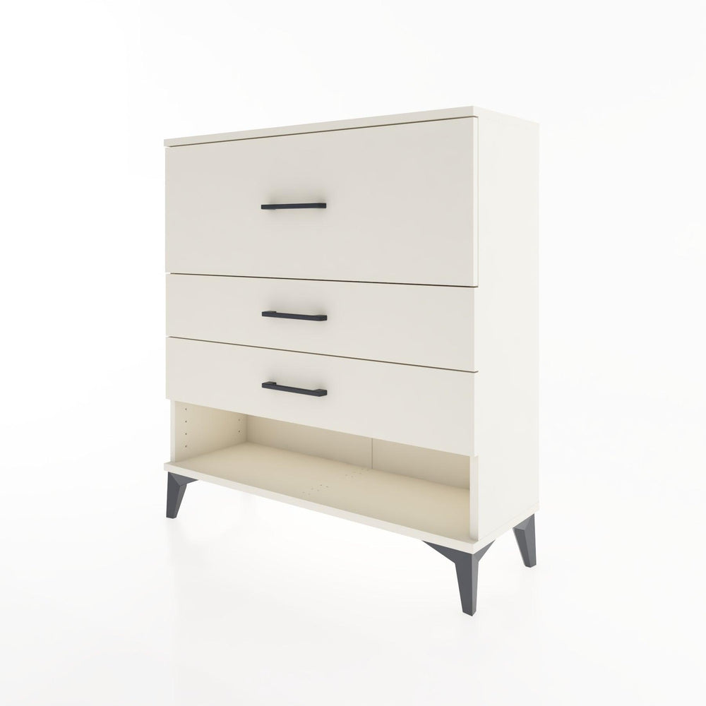 Woodntry Modüler Şifonyer Aytaşı 88x30x84 cm Çekmeceli ve Raflı CR15-1