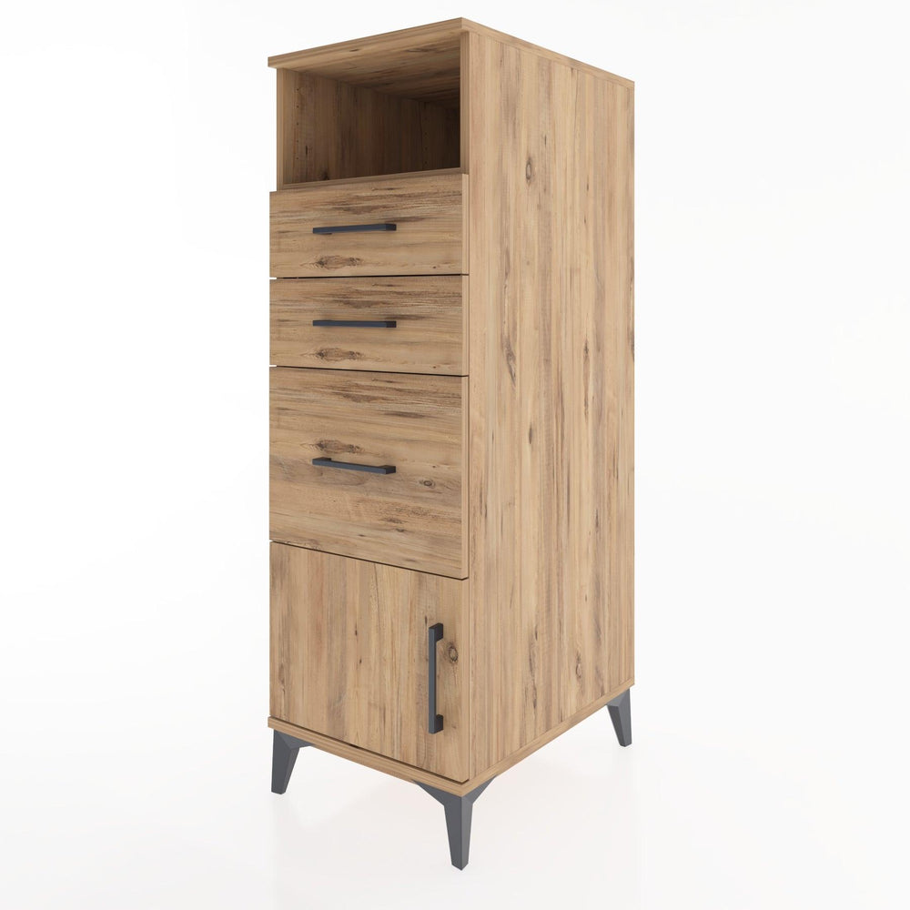 Woodntry Modular Cabinet Pine 44x30x122 cm Functional F15-3
