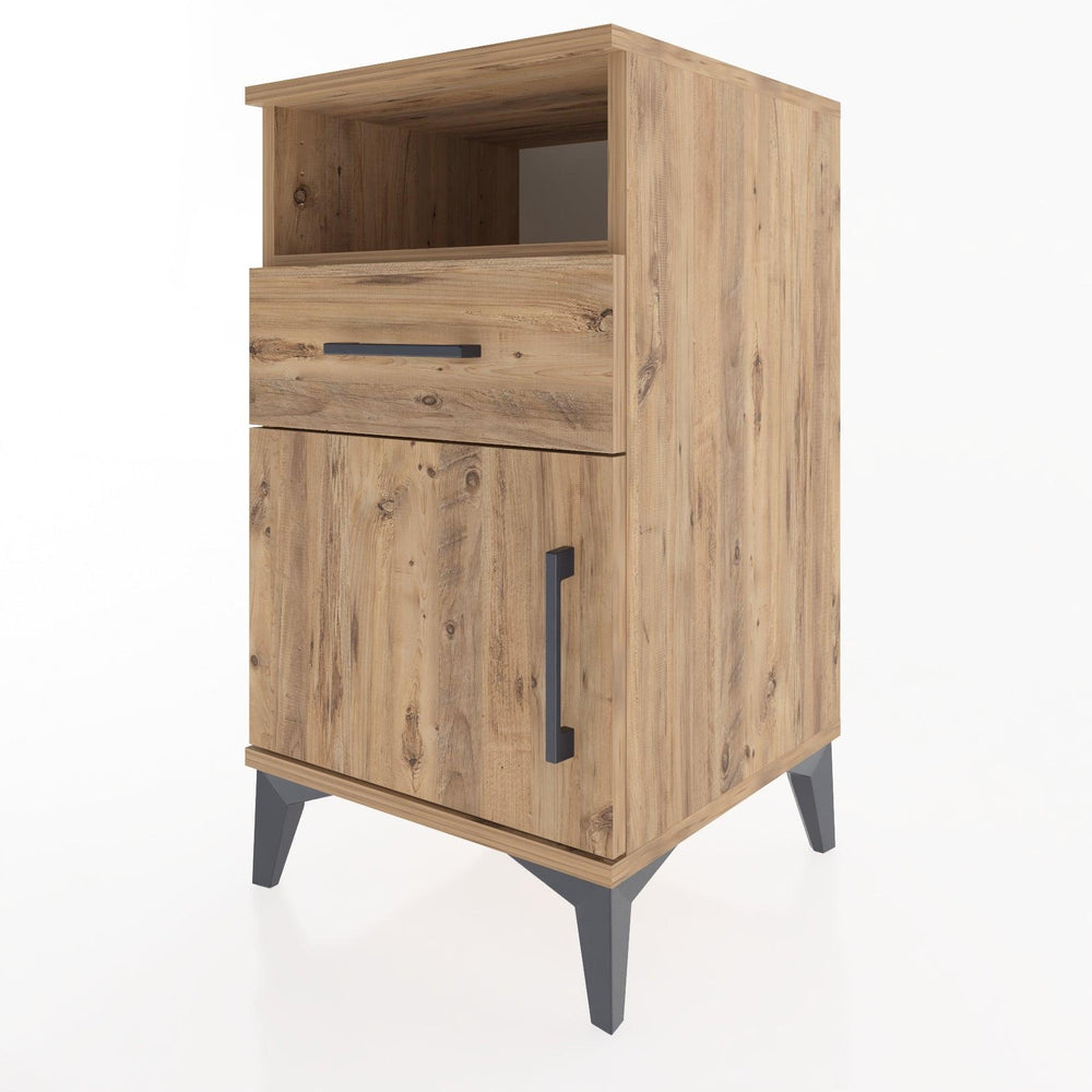 Woodntry Modular Nightstand Pine 44x44x68 cm Functional F15-3