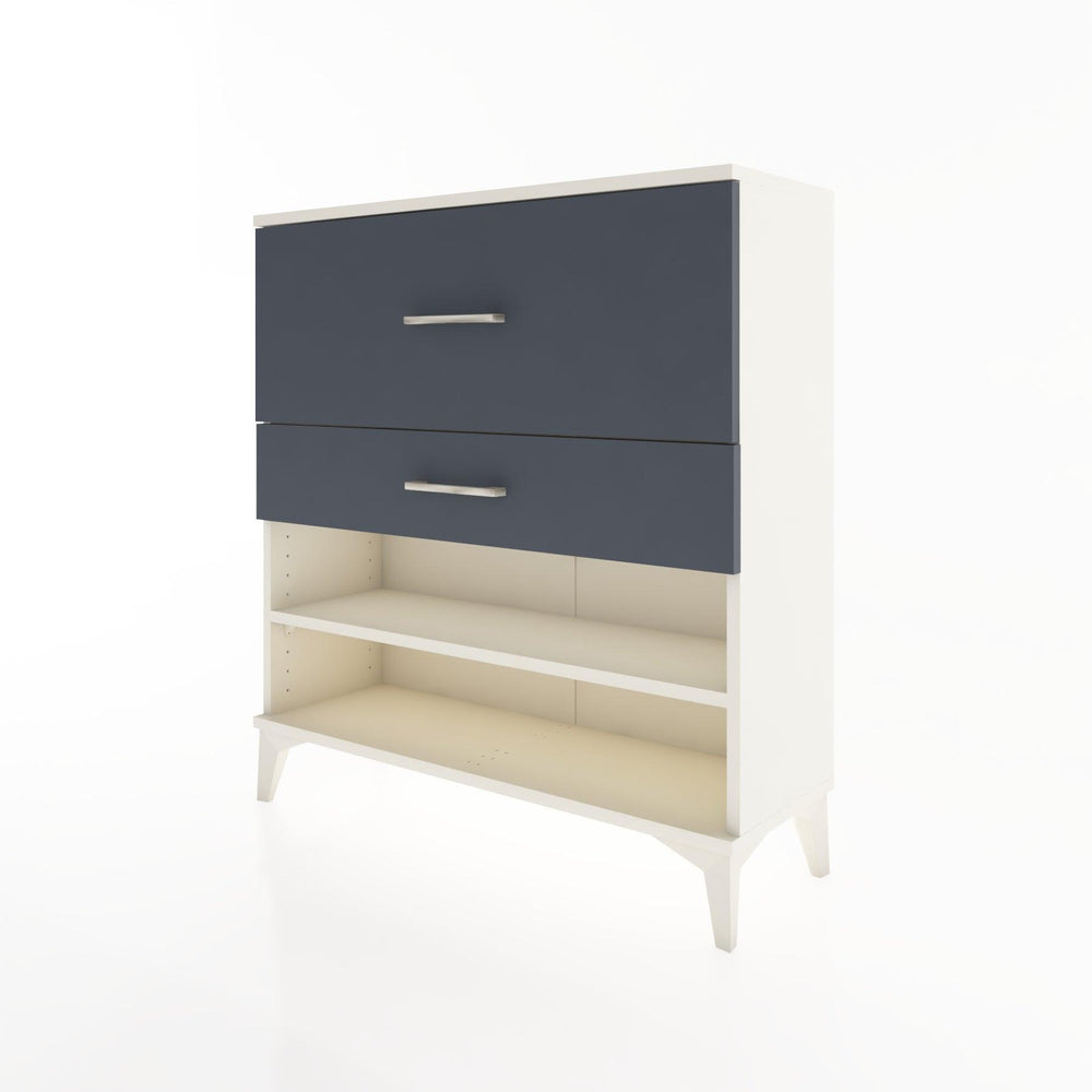 Woodntry Modular Dresser Moonstone 88x30x84 cm with Drawers and Shelves CR16-1