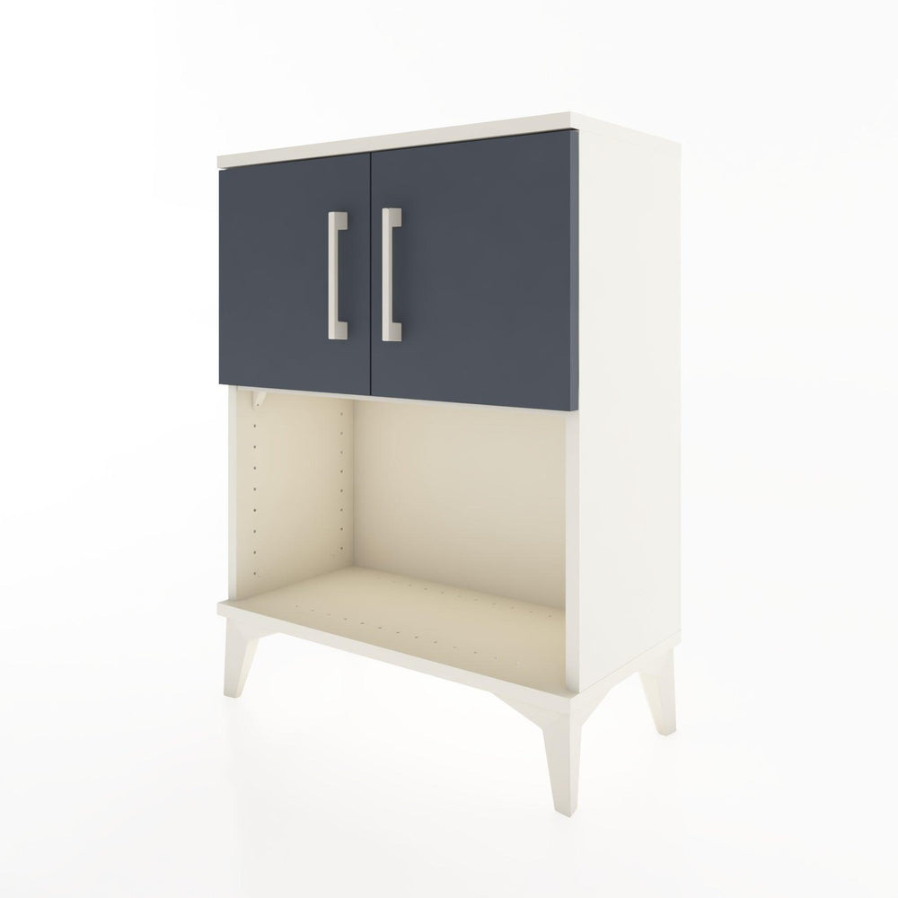 Woodntry Modular Nightstand Moonstone 60x30x68 cm with Cover and Shelf KR16-1