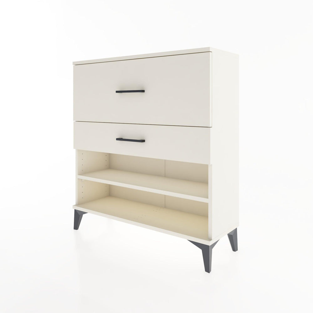 Woodntry Modular Dresser Moonstone 88x30x84 cm with Drawers and Shelves CR16-1