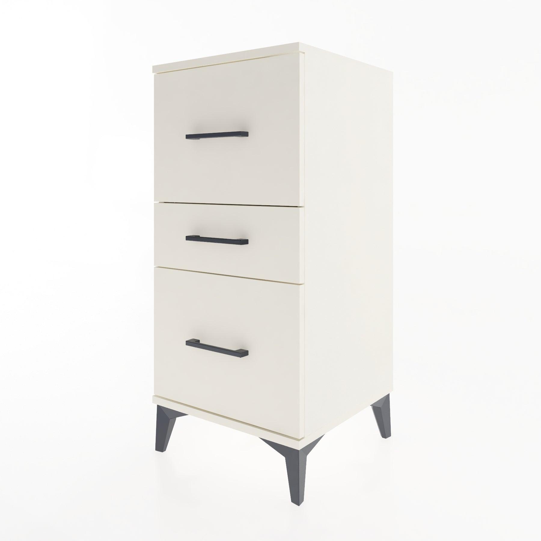 Woodntry Modular Nightstand Moonstone 44x44x84 cm Drawer C16-1