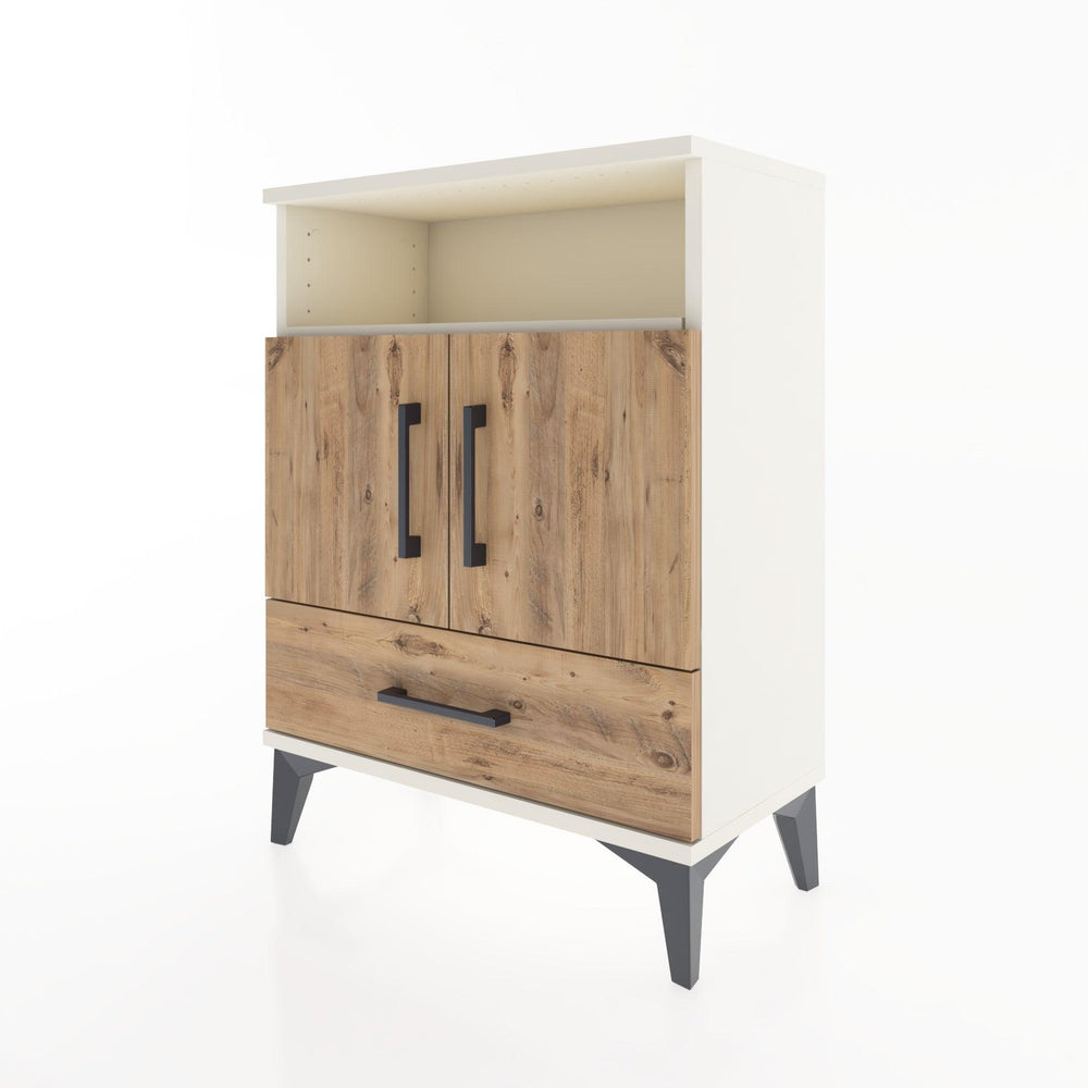 Woodntry Modular Nightstand Moonstone 60x30x68 cm Functional F17-1