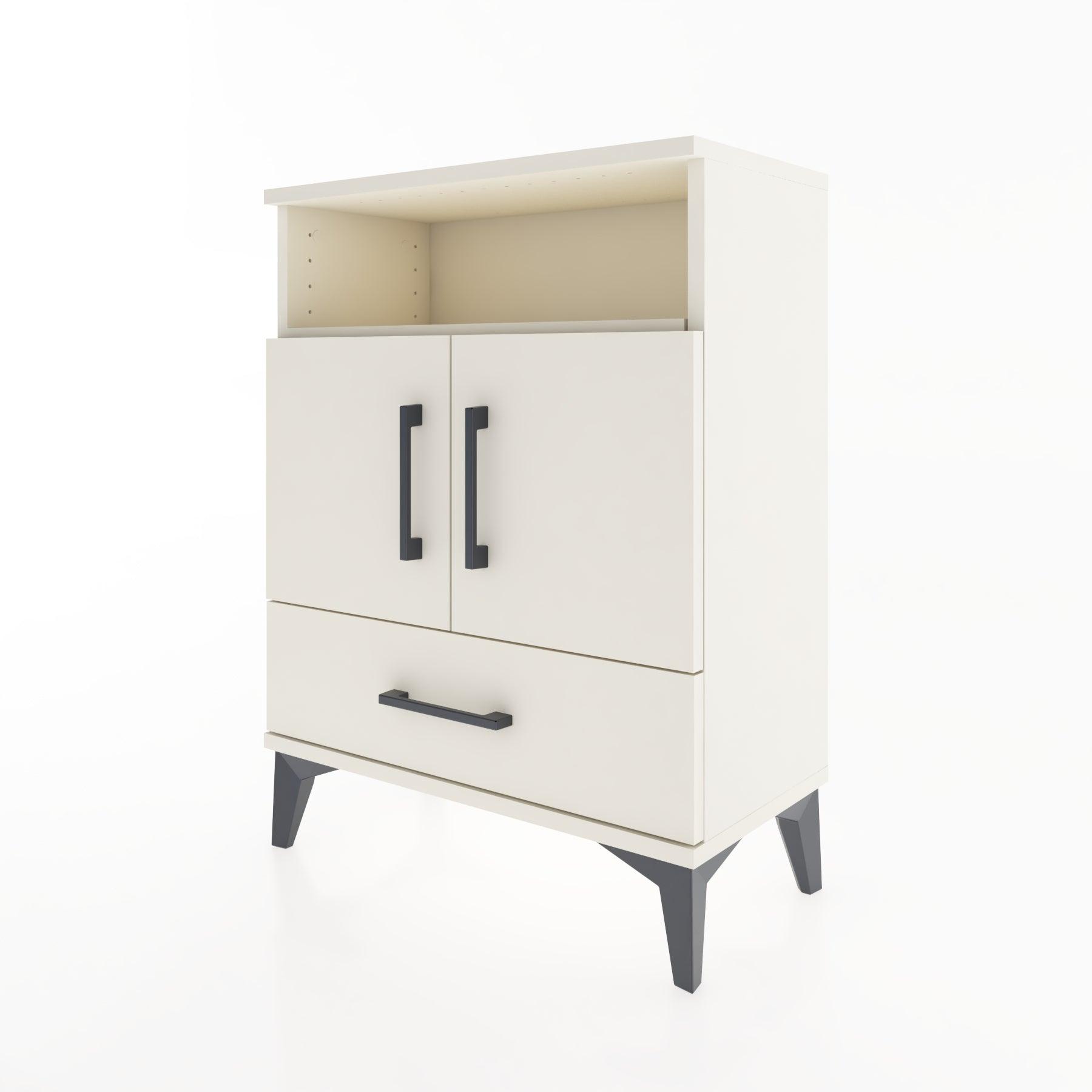 Woodntry Modular Nightstand Moonstone 60x30x68 cm Functional F17-1