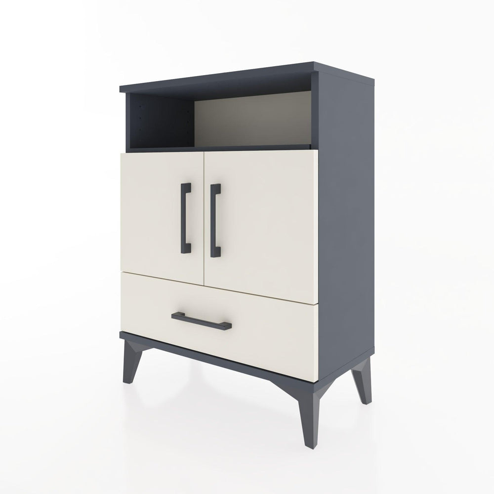 Woodntry Modular Nightstand Anthracite 60x30x68 cm Functional F17-2