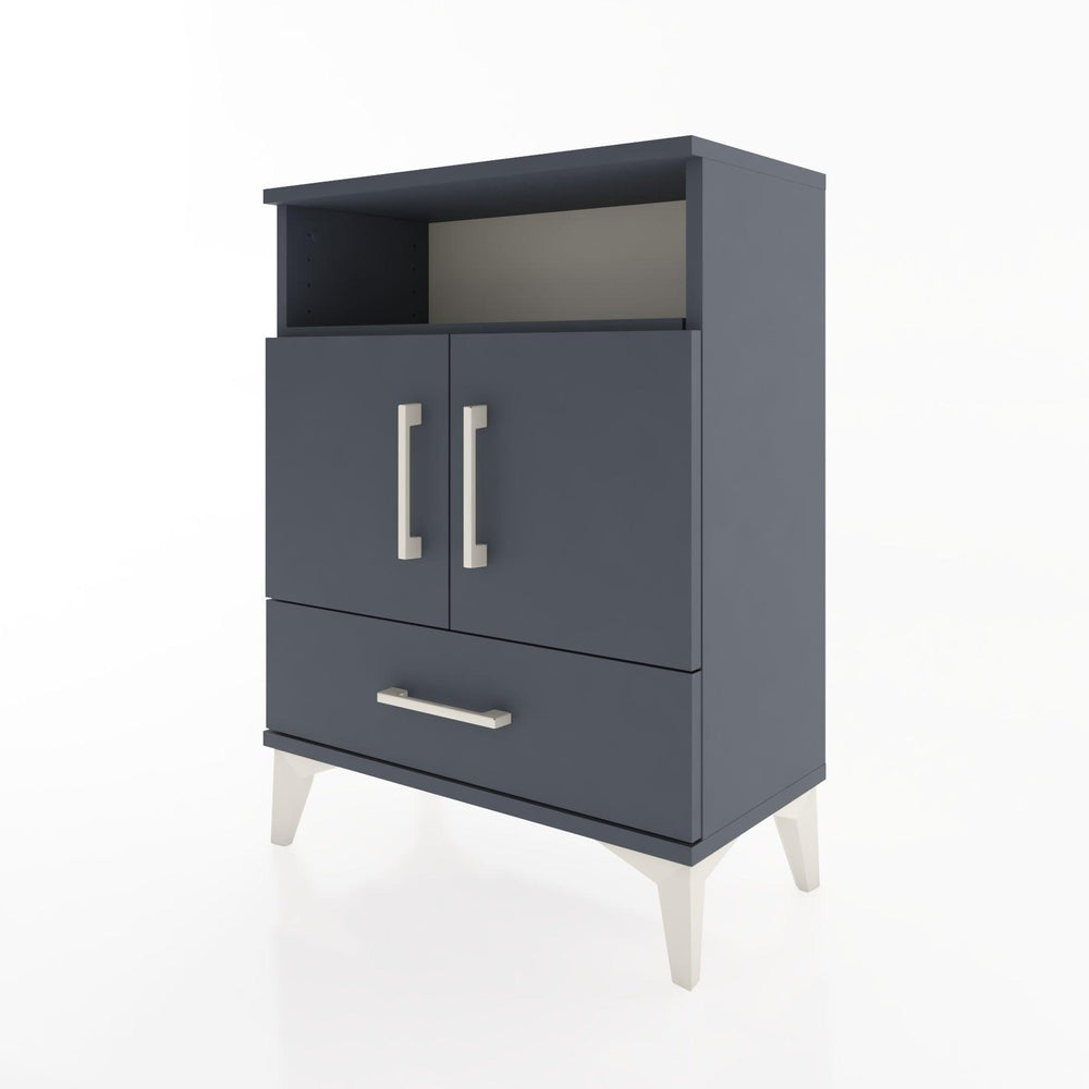 Woodntry Modular Nightstand Anthracite 60x30x68 cm Functional F17-2