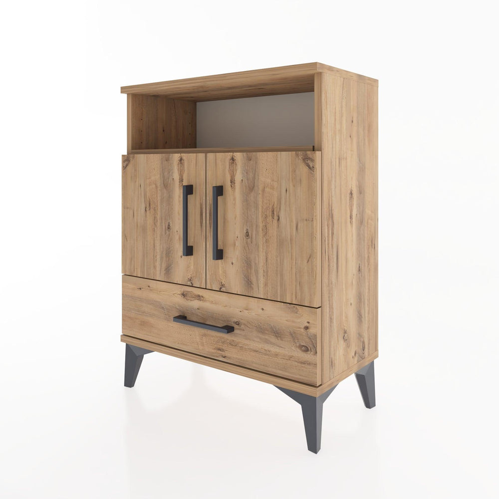 Woodntry Modular Nightstand Pine 60x30x68 cm Functional F17-3