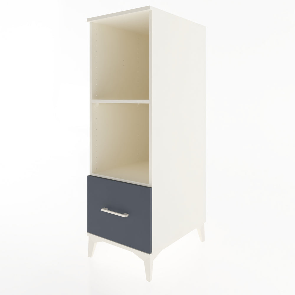 Woodntry Modular Cabinet Moonstone 44x59x122 cm with Drawers and Shelves CR68-1